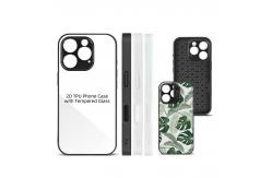 China DIY Custom Tempered Glass Sublimation Phone Case For IPhone 14 15 16 supplier