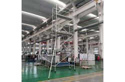 China Easy Install Mobile Aluminium Mobile Scaffolding Tower 3D Model supplier