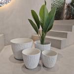 Outdoor Tree Plastic Flower Pots Wholesale Manufacturer for sale