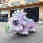 Dinosaur Animatronic Ride Shopping Mall Remote Start Dinosaur Ride for Kids for sale