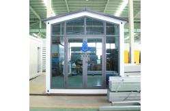 China Unique Triangular Spire Design Detachable Container House Better Drainage Performance supplier