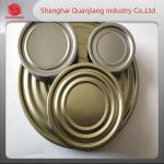 99mm Food Packaging Dia 401#Tinplate Bottom Lids Normal Tinned Round Bottle End for sale