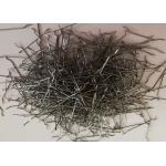 Copper Coated Hooked Ends Steel Fiber OEM Available ISO Certified for sale