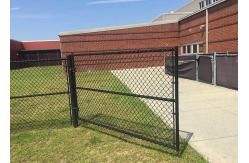 China Round Post Knuckled Edge Diamond Chain Link Fence supplier