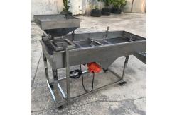 China Linear Vibrating Sieving Coffee Bean Grading Machine 500kg/h 1-5 Layers supplier