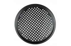 China                  Rk Bakeware China Manufacturer-Nonstick Aluminum Pizza Disk with Rim              supplier