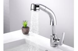 China CE Pull Out Kitchen All Copper Washroom Basin Faucet supplier