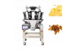 China Weighing 50g 100g 10 Head Weigher For Banana Chips Chips supplier
