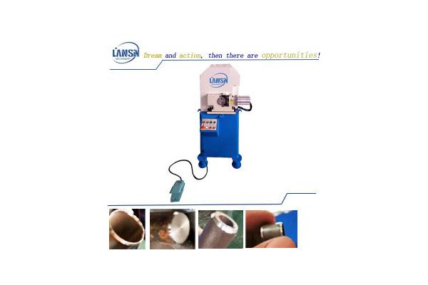 Customized Pneumatic Pipe Chamfering Machine 1400Rpm NC Control