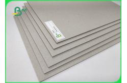 China 1500GSM Grey Board Made Of Recycled / Waste Paper Unpliant No Harm 2.4MM supplier