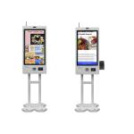 Fast Food Self Ordering Kiosk Android Bill Payment Food Order Terminal Self Service Ordering Machine Kiosk for Restaurants for sale