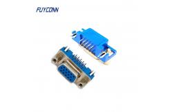 China 15Pin Hight Density D-sub Connectors Right Angle PCB Female Connector supplier