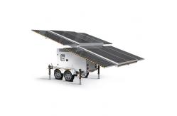 China Off Grid Solar Power Trailer Solar Sentry Trailer For Mine Lighting supplier