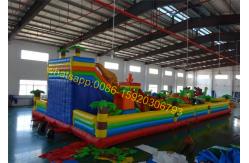China stocks giant bouncy castle playground for sales supplier