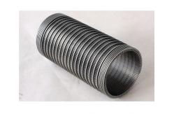 China Stainless Steel Wedge Wire Strainer Rotating Drum Screen For Pulp Machine supplier