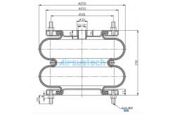 China Dunlop PNP 305450112 Air Rubber Bellow Contitech FD 210-22 DS Double Convoluted supplier