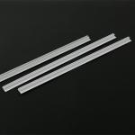                    Extruded Plastic PVC Decorative Strip Profile White              for sale