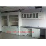 China Full Steel Lab Bench With Reagent Rack For Laboratory Furniture for sale