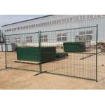 ISO 6 Ft By 10 Ft Fence Panels , Rustproof Construction Site Fencing for sale