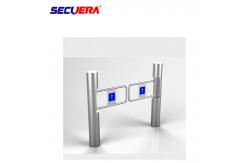 China Fingerprint Turnstile Access Control for Gym Coin Operated Speed Barrier Gate supplier