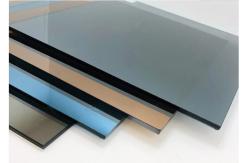 China Decorative Reflective Tempered Glass 2-19mm Float Glass With Transmittance supplier
