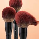 Jessup 1pc Black Ground Round Blender Brush for Powder MUL01