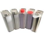 Paint Packaging Aerosol Tin Can Square Metal Pail Fast Dispatch 4 Colors Printing for sale