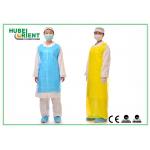 PE Odorless Disposable Isolation Gowns PE Apron Without Sleeves for sale
