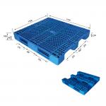 1200x1100 100% Recycled Plastic Pallets 1000-1500KG Dynamic Load for sale