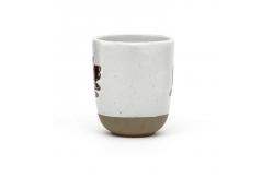 China Handmade Harvest Coffee Mug Ceramic Stoneware Mugs Gift With 3D Silk Print supplier