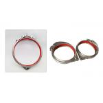Carbon Steel Quick Release Ring Clamp Spiral Rapid Lock With Seal Gasket for sale