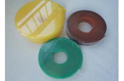 China Scraper Yellow Roll 80A Screen Printing Squeegee PU Material 50*9 supplier