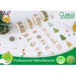 China Cute Mixed Colors Washi Masking Tape Japanese Decorative Christmas Washi Tape manufacturer