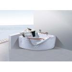 Hydromassage Bathroom Jacuzzi Tub With 2 Seats Corner Installation for sale