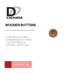 Official Website | 24 L Wooden Buttons Large Size | Bulk Order for sale