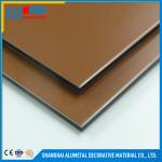 Architecture PVDF Aluminum Composite Panel 2mm - 6mm For Prefabricated Buildings for sale