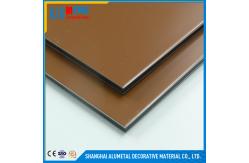 China Architecture PVDF Aluminum Composite Panel 2mm - 6mm For Prefabricated Buildings supplier