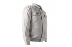 China Windproof Cooling Fan Jacket Turn Down Collar Ac Motorcycle Jacket supplier