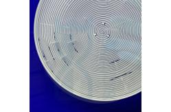 China Factory Custom High Precision Slotted Quartz Sheet Drilling Fused Quartz Transparent Polished supplier