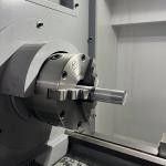 Flat Bed CK6140 CNC Lathe Machine 750/1000mm Distance Between Two Centers