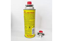 China Empty tinplate  220g Gas Canister Refillable 190g Butane Gas Cartridges supplier
