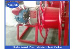 China 5 Ton Belt Drive Recovery Wire Take-Up Cable Winch Puller Machine supplier