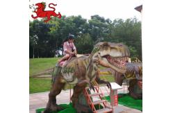 China Realistic Animatronic Tyrannosaurus Ride With Movement / Sound Customization supplier