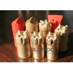 Self Drilling Tools Tungsten Carbide Tapered Button Bits For Anchor Bar for sale
