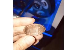 China Souvenir Coin Penny Press Vending Machine With AD Advertisement Screen For Tourism supplier