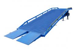 China 10m Heavy Duty Portable Loading Ramp 8T 8000kg Steel Yard Ramp supplier