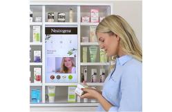 China Shopping Interactive Showcase Display Cabinets Establish Communication supplier