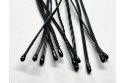China Mini Epoxy Precision NTC Thermistor With PVC Twin Insulated Leads supplier