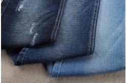 China 10.8 Oz High Stretch Denim Fabric Crosshatch Cotton Spandex Jeans Fabrics supplier