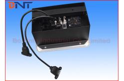 China Slip Up Cover Multimedia Desktop Socket , Office Table Cable Cubby supplier